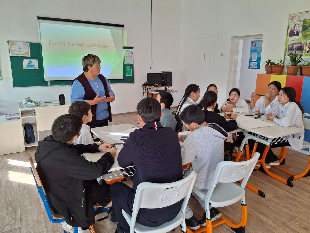 “Еркін тыныс аламын” арт-практикум 